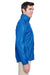 Core 365 88185 Mens Climate Waterproof Full Zip Hooded Jacket Royal Blue Side