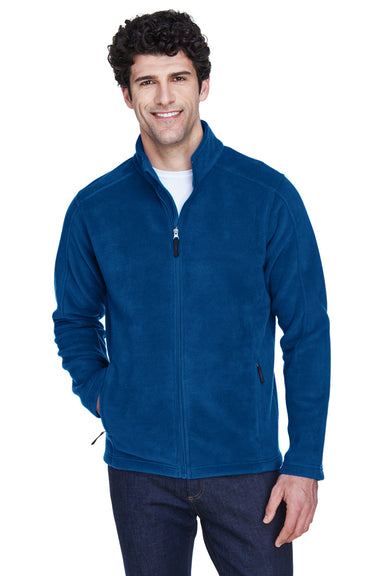 Core 365 88190 Mens Journey Full Zip Fleece Jacket Royal Blue Front