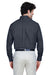 Core 365 88193 Mens Operate Long Sleeve Button Down Shirt w/ Pocket Carbon Grey Back