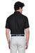 Core 365 88194 Mens Optimum Short Sleeve Button Down Shirt w/ Pocket Black Back