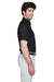 Core 365 88194 Mens Optimum Short Sleeve Button Down Shirt w/ Pocket Black Side
