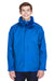 Core 365 88205 Mens Region 3-in-1 Water Resistant Full Zip Hooded Jacket Royal Blue Front