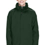 Core 365 Mens Region 3-in-1 Water Resistant Full Zip Hooded Jacket - Forest Green