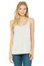 Bella + Canvas 8838 Womens Slouchy Tank Top Heather Dust Front