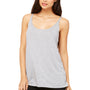 Bella + Canvas Womens Slouchy Tank Top - Heather Grey - Closeout