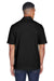 North End 88632 Mens Sport Red Performance Moisture Wicking Short Sleeve Polo Shirt Black Back
