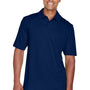 North End Mens Sport Red Performance Moisture Wicking Short Sleeve Polo Shirt - Night Blue