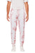J America 8884JA Mens Tie-Dye Fleece Jogger Sweatpants w/ Pockets Dusty Rose Front