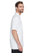 UltraClub 8980 Mens Cabana Breeze Short Sleeve Button Down Camp Shirt w/ Pocket White Side