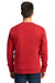 Next Level 9001 Fleece Crewneck Sweatshirt Red Back