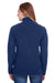 Marmot 901079 Womens Rocklin Fleece 1/4 Zip Jacket Navy Blue Back