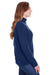 Marmot 901079 Womens Rocklin Fleece 1/4 Zip Jacket Navy Blue Side
