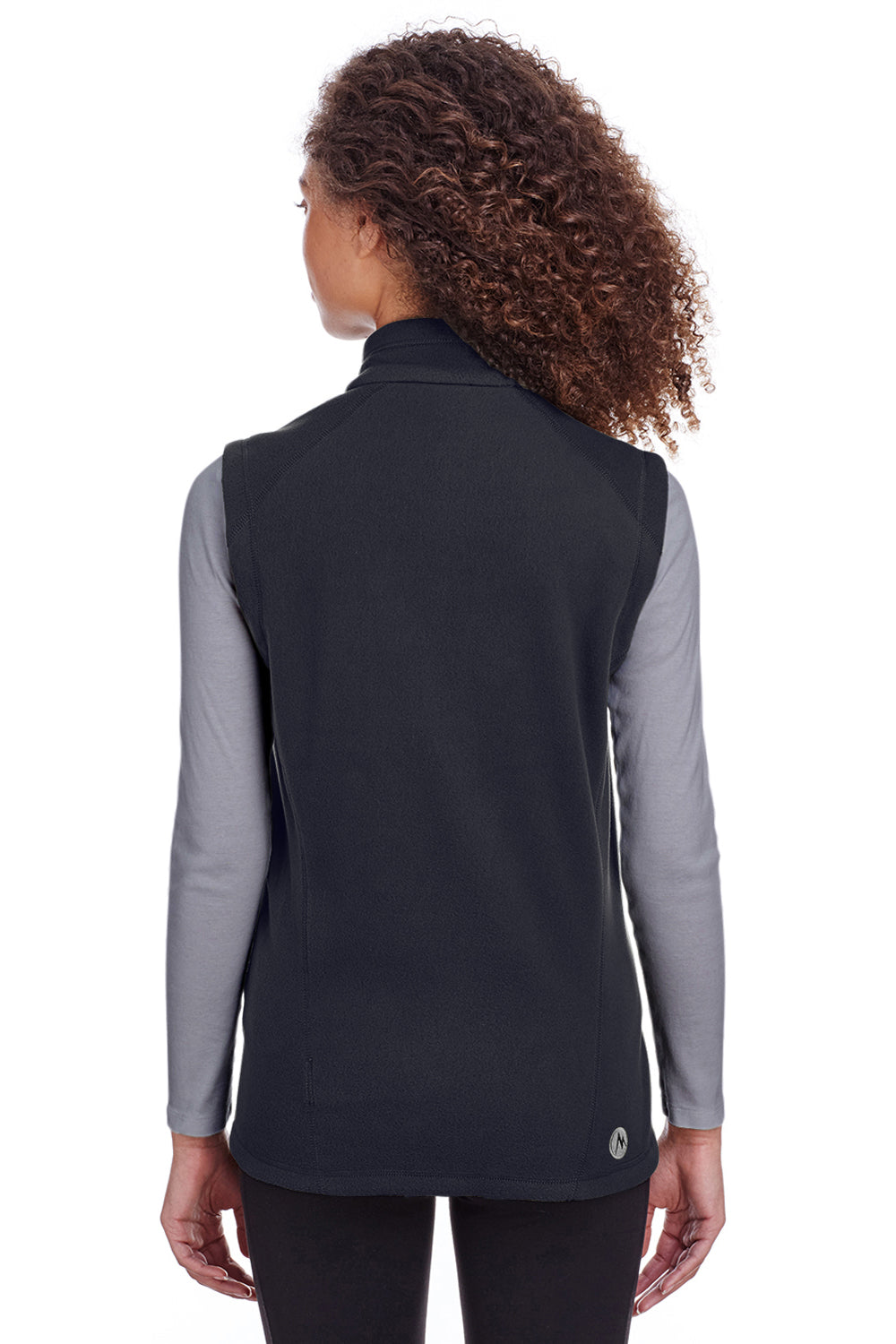 Marmot 901080 Womens Rocklin Fleece Full Zip Vest Black Back