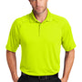 CornerStone Mens Select Tactical Moisture Wicking Short Sleeve Polo Shirt - Safety Yellow
