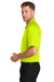 CornerStone CS420 Mens Select Tactical Moisture Wicking Short Sleeve Polo Shirt Safety Yellow Side