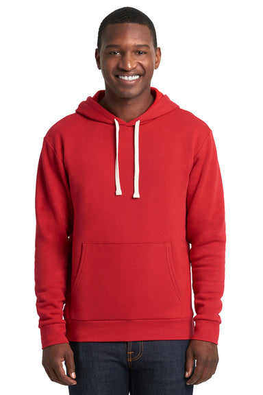 Next Level 9303 Fleece Hooded Sweatshirt Hoodie Red Front