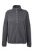 Dri Duck 9345 Womens Cypress Sherpa Fleece 1/4 Snap Sweatshirt Charcoal Grey Flat Front