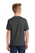 Port & Company PC455Y Youth Fan Favorite Short Sleeve Crewneck T-Shirt Heather Black Back