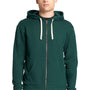 Next Level Mens Fleece Full Zip Hooded Sweatshirt Hoodie - Forest Green