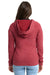 Next Level 9603 PCH Fleece Full Zip Hooded Sweatshirt Hoodie Heather Cardinal Red Back
