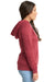 Next Level 9603 PCH Fleece Full Zip Hooded Sweatshirt Hoodie Heather Cardinal Red Side