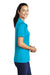 Sport-Tek Womens Short Sleeve Polo Shirt Sapphire Blue Side