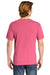 Comfort Colors 1717/C1717 Mens Short Sleeve Crewneck T-Shirt Crunchberry Pink Back
