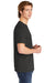 Comfort Colors 1717/C1717 Mens Short Sleeve Crewneck T-Shirt Graphite Grey Side