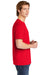 Comfort Colors 1717/C1717 Mens Short Sleeve Crewneck T-Shirt Red Side
