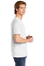 Comfort Colors 1717/C1717 Mens Short Sleeve Crewneck T-Shirt White Side
