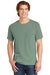 Comfort Colors 6030/6030CC Mens Short Sleeve Crewneck T-Shirt w/ Pocket Bay Green Front
