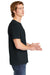 Comfort Colors 6030/6030CC Mens Short Sleeve Crewneck T-Shirt w/ Pocket Black Side