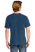 Comfort Colors 6030/6030CC Mens Short Sleeve Crewneck T-Shirt w/ Pocket China Blue Back