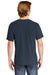Comfort Colors 6030/6030CC Mens Short Sleeve Crewneck T-Shirt w/ Pocket Midnight Blue Back