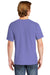 Comfort Colors 6030/6030CC Mens Short Sleeve Crewneck T-Shirt w/ Pocket Violet Purple Back