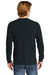 Comfort Colors 4410/C4410 Mens Long Sleeve Crewneck T-Shirt w/ Pocket Black Back