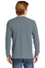 Comfort Colors 4410/C4410 Mens Long Sleeve Crewneck T-Shirt w/ Pocket Granite Back