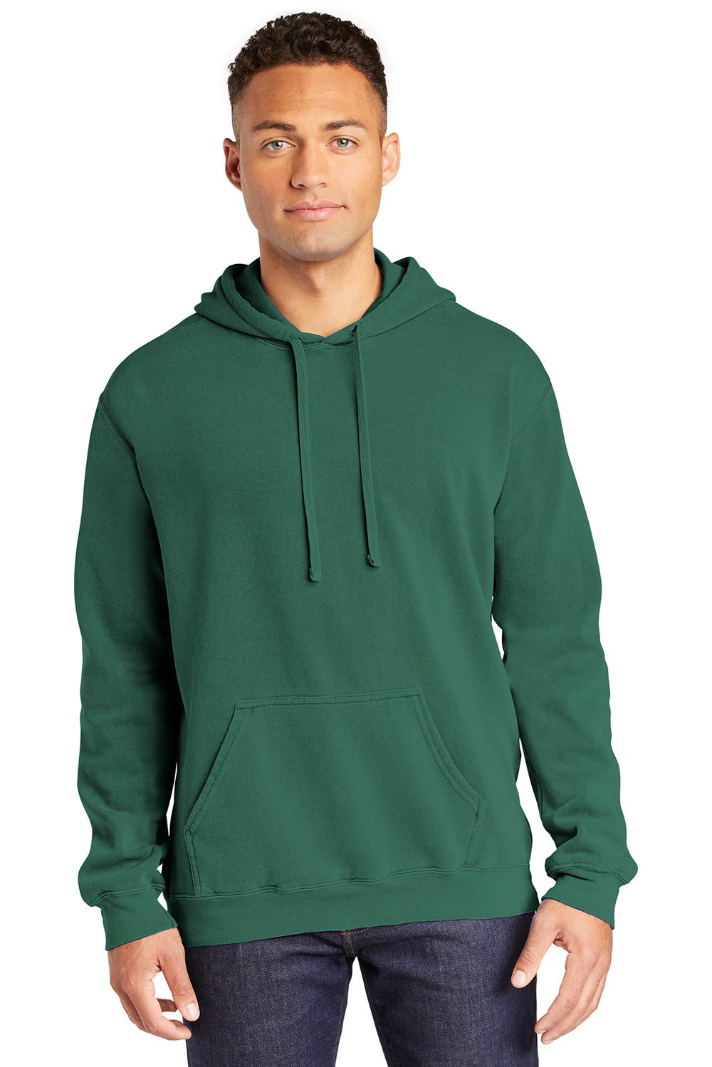 Comfort Colors 1567 Mens Light Green Hooded — BigTopShirtShop.com