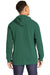 Comfort Colors 1567 Mens Hooded Sweatshirt Hoodie Light Green Back