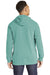 Comfort Colors 1567 Mens Hooded Sweatshirt Hoodie Seafoam Green Back