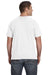 Anvil 980 Mens Short Sleeve Crewneck T-Shirt White Back