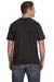 Anvil 980 Mens Short Sleeve Crewneck T-Shirt Smoke Grey Back