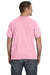 Anvil 980 Mens Short Sleeve Crewneck T-Shirt Charity Pink Back