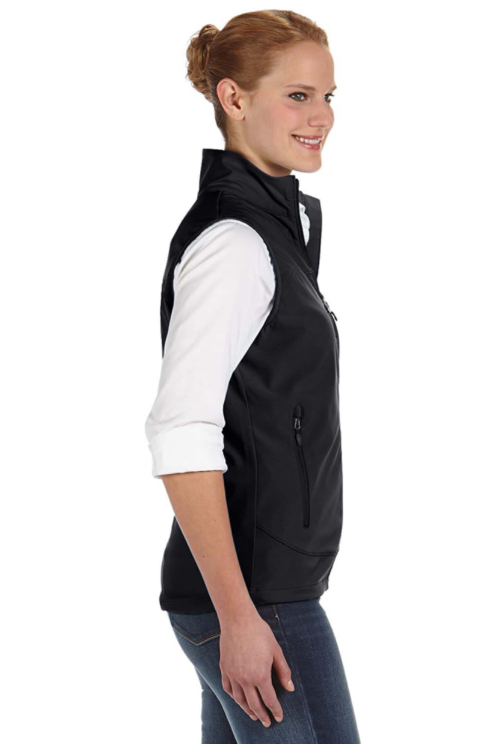 Marmot 98220 Womens Tempo Water Resistant Full Zip Vest Black Side