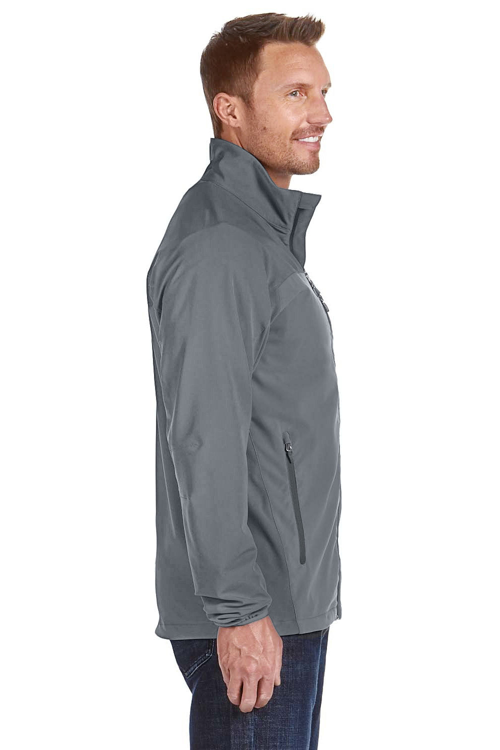 Marmot 98260 Mens Tempo Water Resistant Full Zip Jacket Cinder Grey SIde