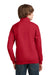 Jerzees 995Y/995YR Youth NuBlend Fleece 1/4 Zip Sweatshirt True Red Back