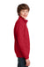 Jerzees 995Y/995YR Youth NuBlend Fleece 1/4 Zip Sweatshirt True Red Side
