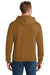 Jerzees 996M/996/996MR Mens NuBlend Fleece Hooded Sweatshirt Hoodie Golden Pecan Brown Back