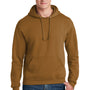 Jerzees Mens NuBlend Pill Resistant Fleece Hooded Sweatshirt Hoodie - Golden Pecan Brown