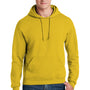 Jerzees Mens NuBlend Pill Resistant Fleece Hooded Sweatshirt Hoodie - Heather Mustard Yellow